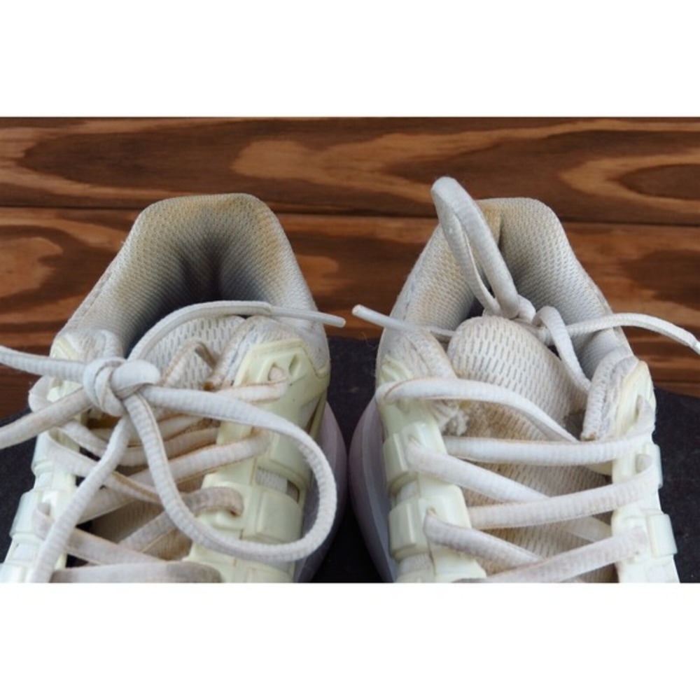 Adidas Women Running Shoes‎ Size 6 Lightweight Off White Fabric Comfort - Picture 3 of 9